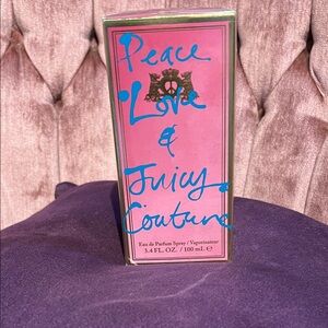 Juicy Couture Pink Box with Blue Accents